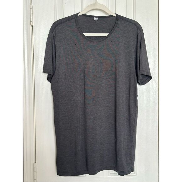 Uniqlo heattech men’s gray crewneck T-shirt size large - Picture 4 of 10
